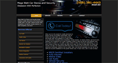 Desktop Screenshot of megawatt-car-audio.boston-biz.com